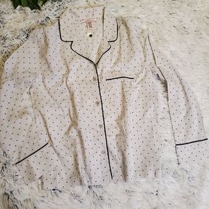 Victoria Secrets Pajama Top only